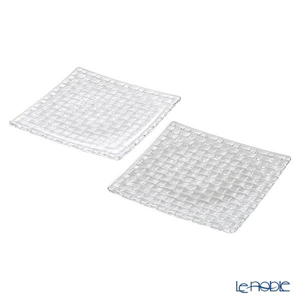 ナハトマン ボサノバ 97632 スクエアプレート 21cm 2枚入