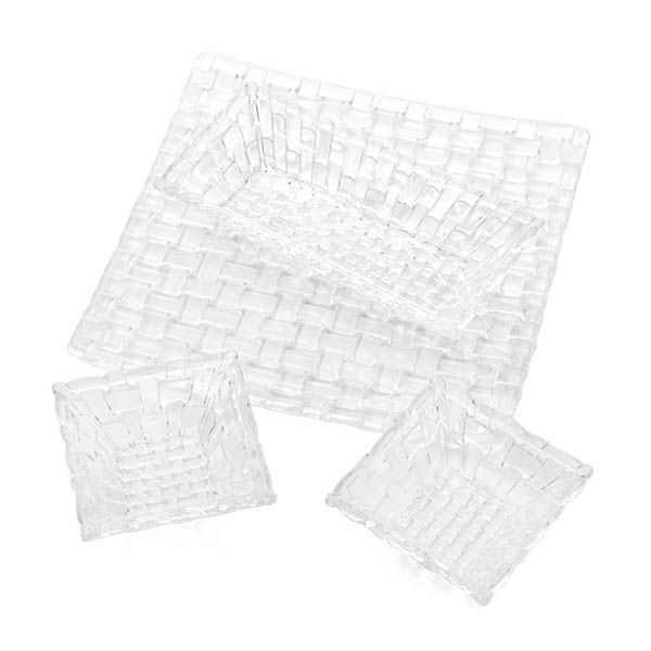 ナハトマン ボサノバ 97633 サービングセット（プレート1枚＋ボウル3個入）