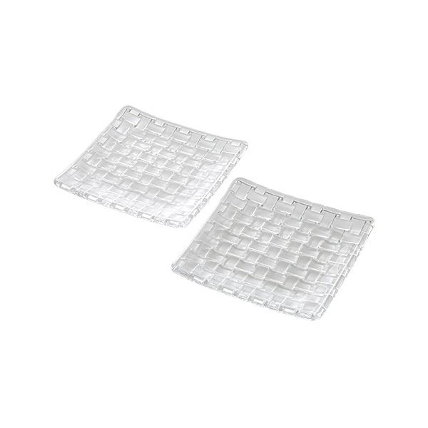 ナハトマン ボサノバ 101907 スクエアプレート 14cm 2枚入