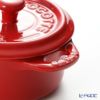 ストウブ（staub） ココットラウンド（セラミック製） 10cm／200ml チェリー