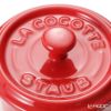ストウブ（staub） ココットラウンド（セラミック製） 10cm／200ml チェリー