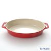 ストウブ（staub） オーバルディッシュ（セラミック製） 29cm／2.2L チェリー