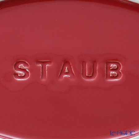ストウブ（staub） オーバルディッシュ（セラミック製） 29cm／2.2L チェリー