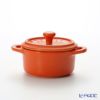 ストウブ（staub） ココットラウンド（セラミック製） 10cm／200ml オレンジ
