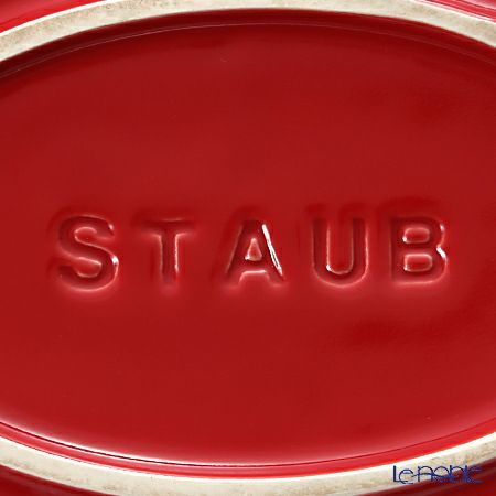 ストウブ（staub） オーバルディッシュ（セラミック製） 17cm／400ml チェリー