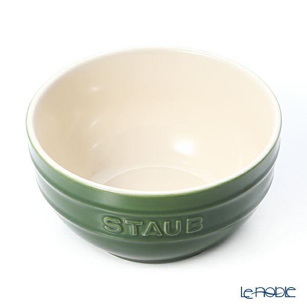 ストウブ（staub） ボウル（セラミック） 14cm バジルグリーン
