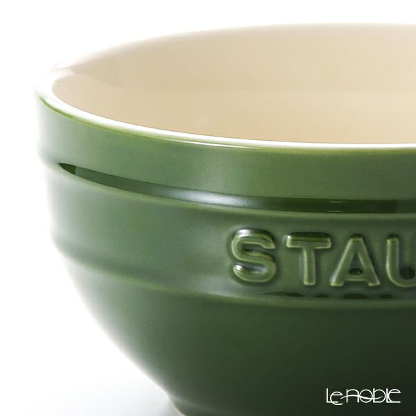 ストウブ（staub） ボウル（セラミック） 14cm バジルグリーン