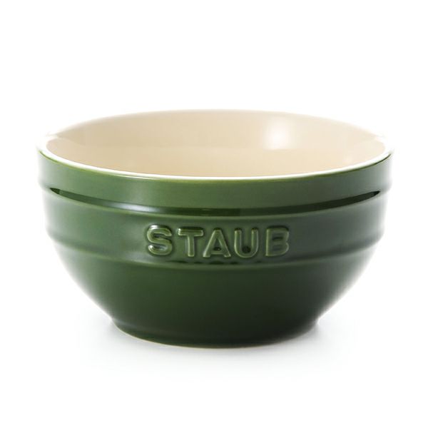 ストウブ（staub） ボウル（セラミック） 14cm バジルグリーン
