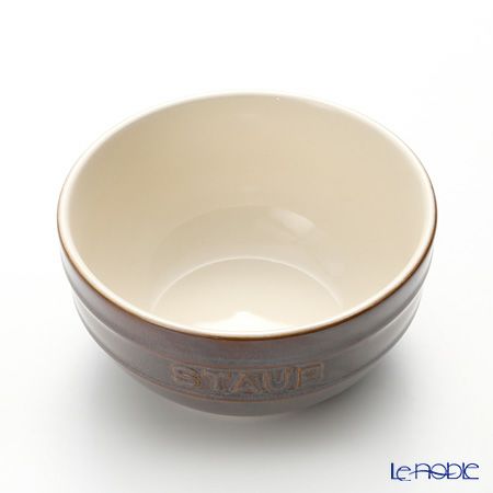ストウブ（staub） ボウル（セラミック製） 14cm ビンテージ アンティークグレー