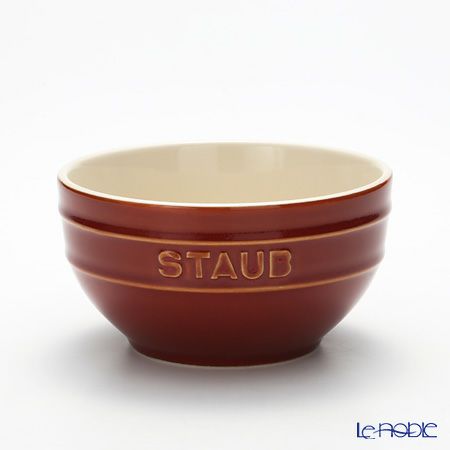 ストウブ（staub） ボウル（セラミック製） 14cm ビンテージ コッパー