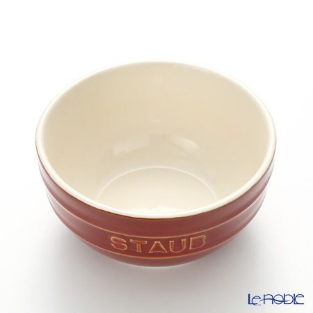 ストウブ（staub） ボウル（セラミック製） 14cm ビンテージ コッパー