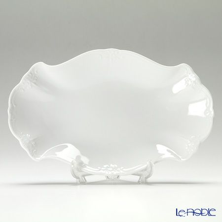 フッチェンロイター（HUTSCHEN REUTHER） バロネスホワイト ピクルスディッシュ 16×25cm