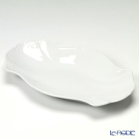 フッチェンロイター（HUTSCHEN REUTHER） バロネスホワイト ピクルスディッシュ 16×25cm