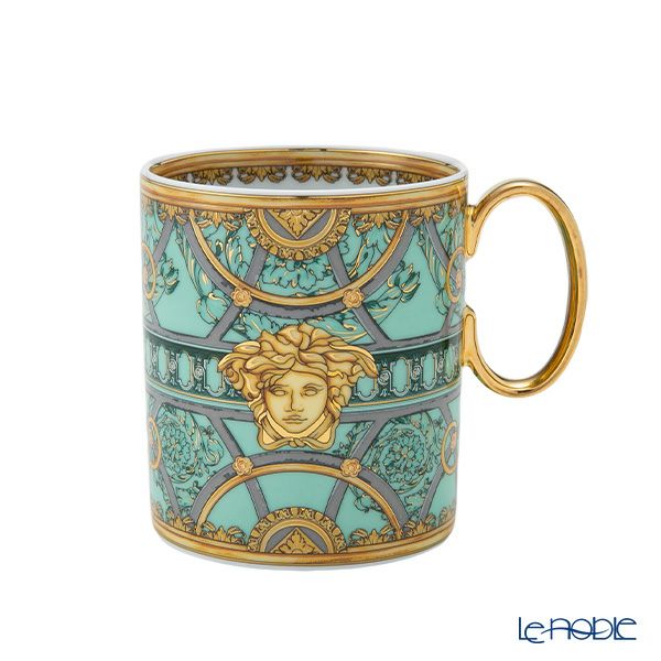 ローゼンタール ヴェルサーチェ／ヴェルサーチ VERSACE スカラデル パラッツォ マグカップ ヴェルデ 300ml
