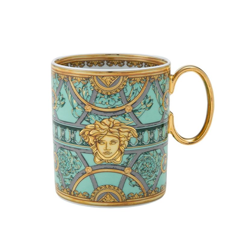 ローゼンタール ヴェルサーチェ／ヴェルサーチ VERSACE スカラデル パラッツォ マグカップ ヴェルデ 300ml