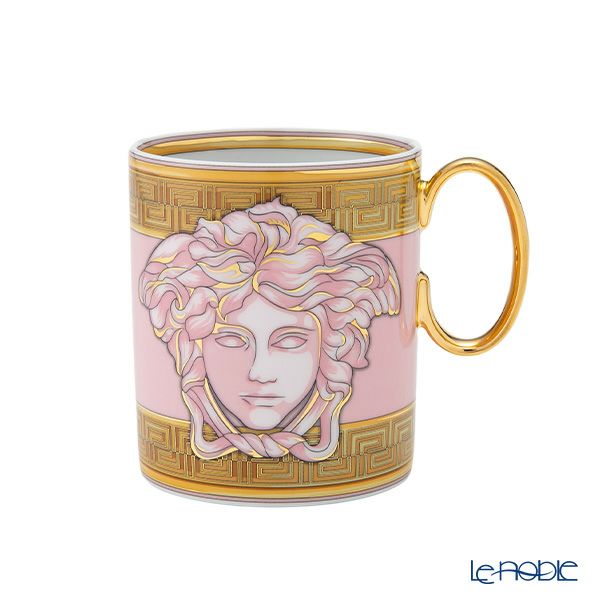 ローゼンタール ヴェルサーチェ／ヴェルサーチ VERSACE メドゥーサ アンプリファイド マグカップ ピンク 300ml