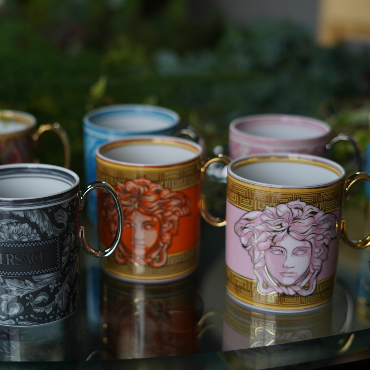 ローゼンタール ヴェルサーチェ／ヴェルサーチ VERSACE メドゥーサ アンプリファイド マグカップ ピンク 300ml