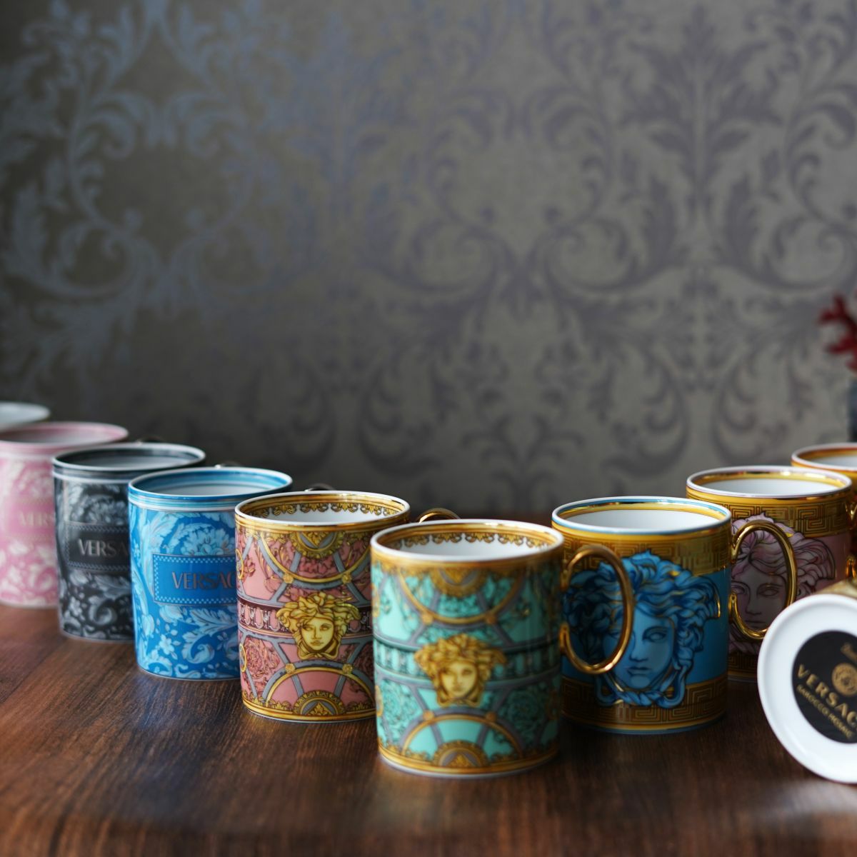 ローゼンタール ヴェルサーチェ／ヴェルサーチ VERSACE バロッコ マグカップ ティール 300ml