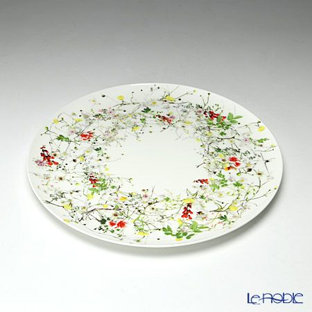 ローゼンタール Fleurs Sauvages 野花 サービスプレート 32cm