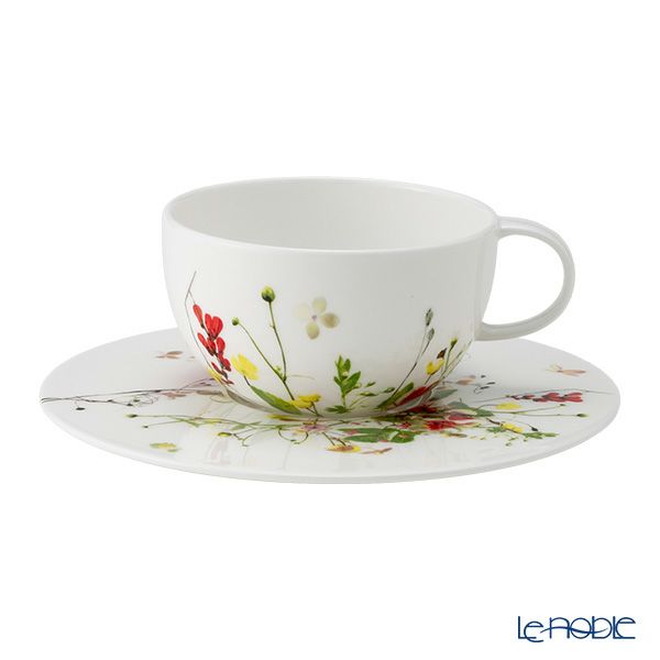 ローゼンタール Fleurs Sauvages 野花 ティーカップ＆ソーサー 250ml