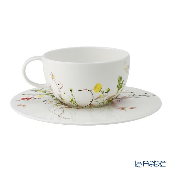 ローゼンタール Fleurs Sauvages 野花 ティーカップ＆ソーサー 250ml