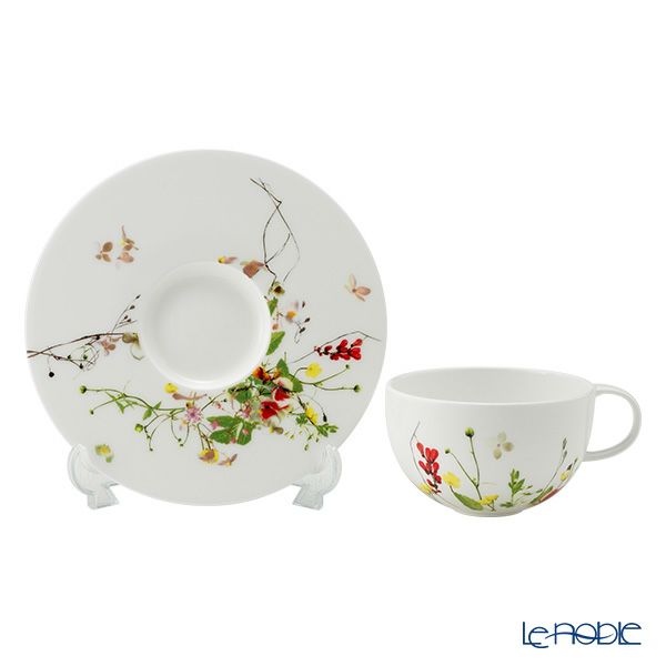 ローゼンタール Fleurs Sauvages 野花 ティーカップ＆ソーサー 250ml