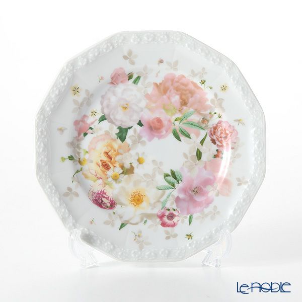 ローゼンタール マリアピンクローズ プレート 17cm