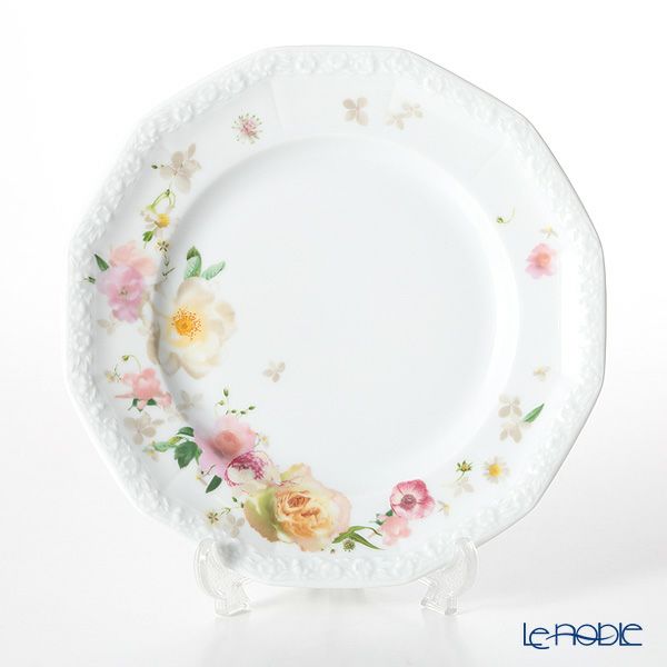 ローゼンタール マリアピンクローズ プレート 19cm