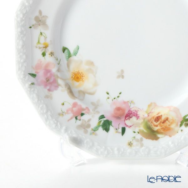 ローゼンタール マリアピンクローズ プレート 19cm