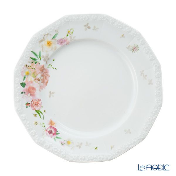 ローゼンタール マリアピンクローズ プレート 26cm