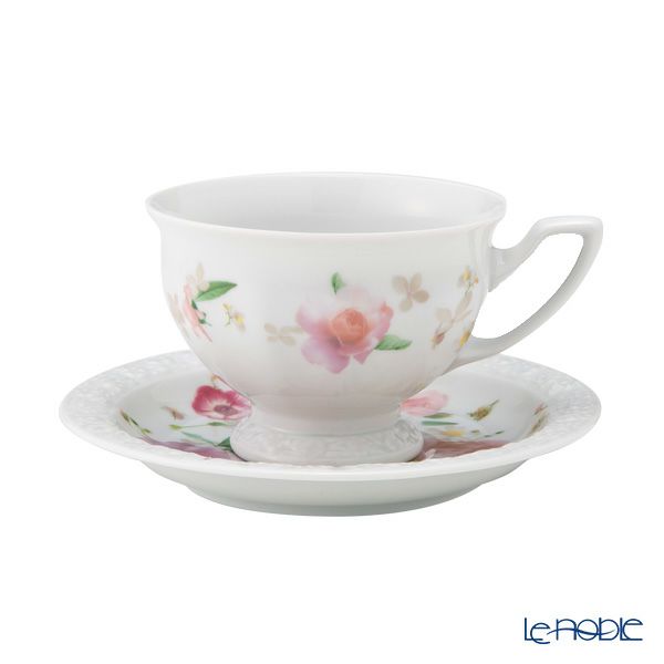 ローゼンタール マリアピンクローズ コーヒーカップ＆ソーサー 140ml