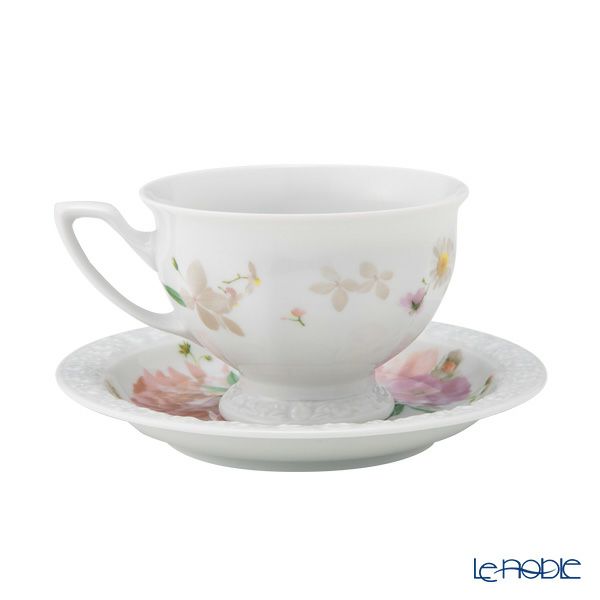 ローゼンタール マリアピンクローズ コーヒーカップ＆ソーサー 140ml