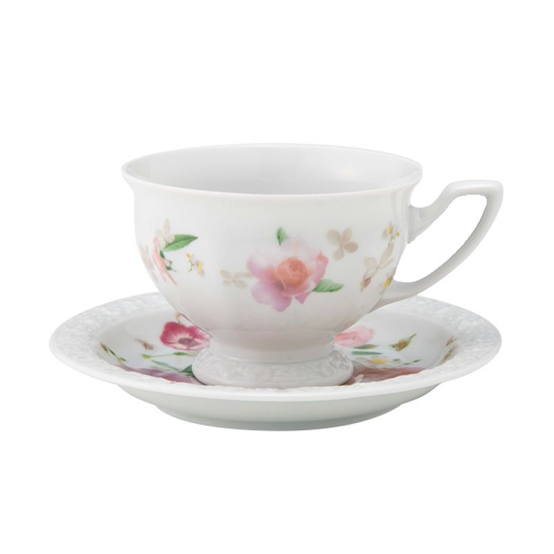 ローゼンタール マリアピンクローズ コーヒーカップ＆ソーサー 140ml