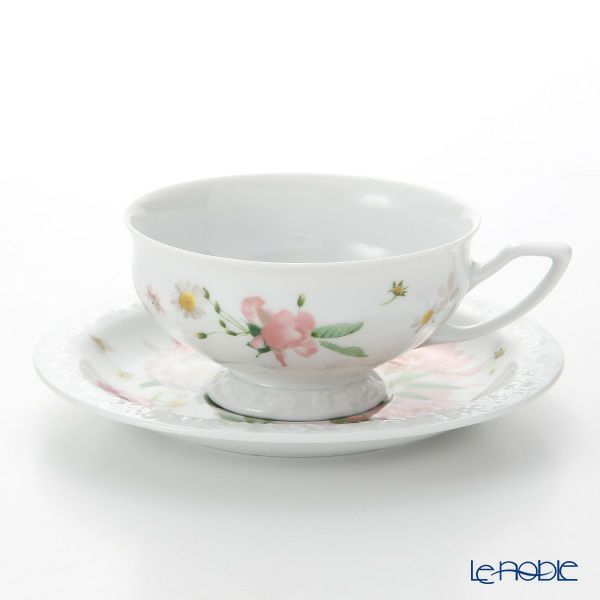 ローゼンタール マリアピンクローズ ティーカップ＆ソーサー 200ml