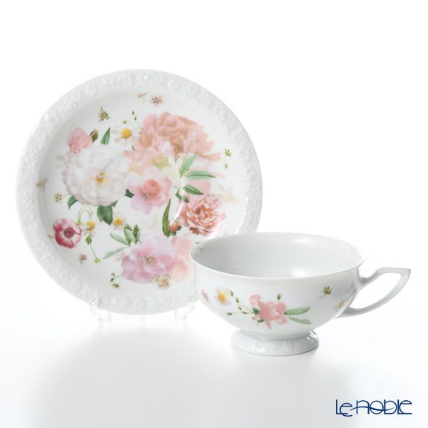 ローゼンタール マリアピンクローズ ティーカップ＆ソーサー 200ml