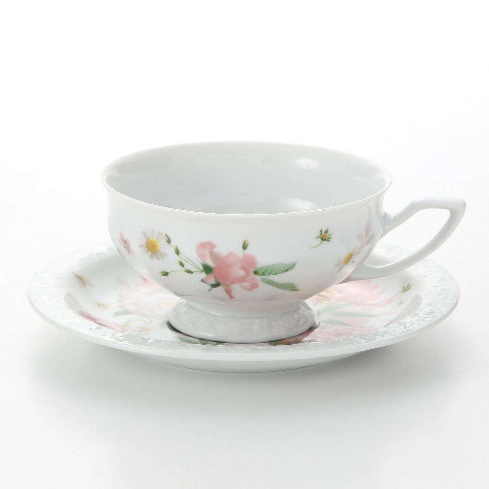 ローゼンタール マリアピンクローズ ティーカップ＆ソーサー 200ml