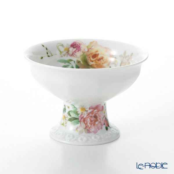ローゼンタール マリアピンクローズ 足つきボウル 直径12.5cm