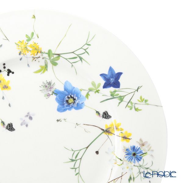 ローゼンタール アルプスの花／アルプスフラワー サービスプレート 33cm