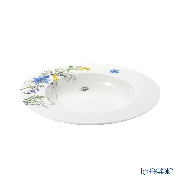 ローゼンタール アルプスの花／アルプスフラワー ディーププレート 23cm