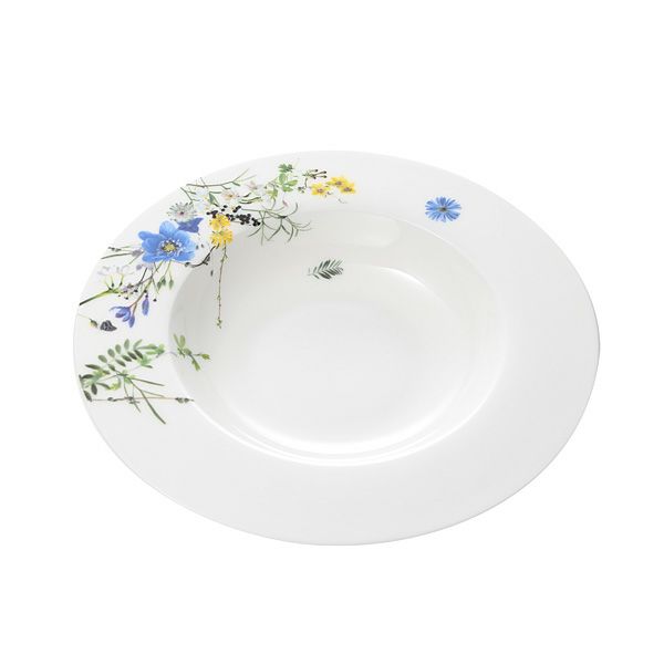 ローゼンタール アルプスの花／アルプスフラワー ディーププレート 23cm