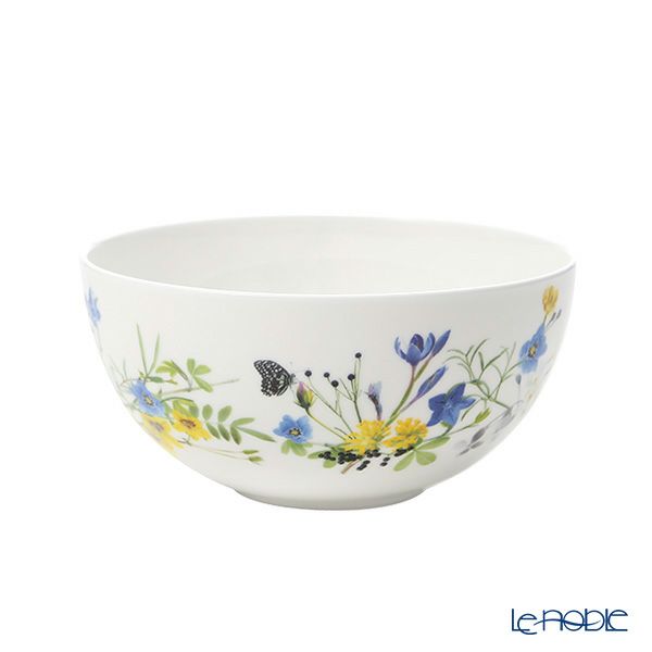 ローゼンタール アルプスの花／アルプスフラワー シリアルディッシュ 15cm