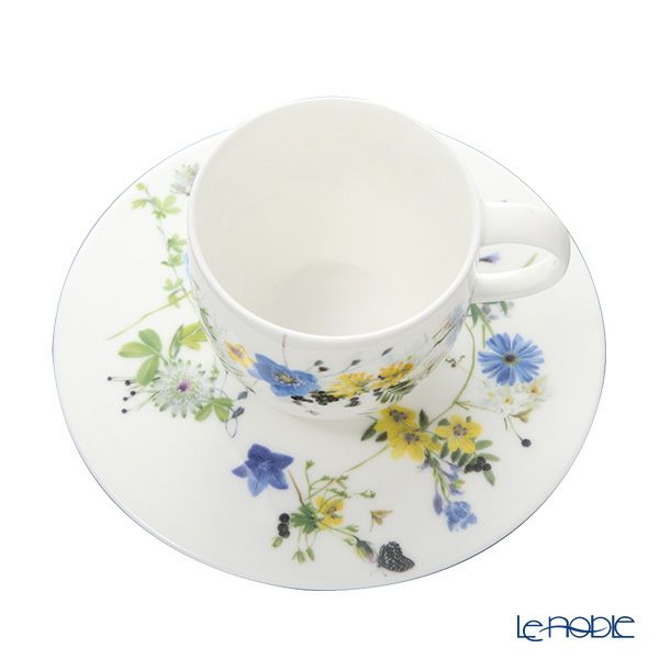 ローゼンタール アルプスの花／アルプスフラワー コーヒー カップ＆ソーサー 200ml