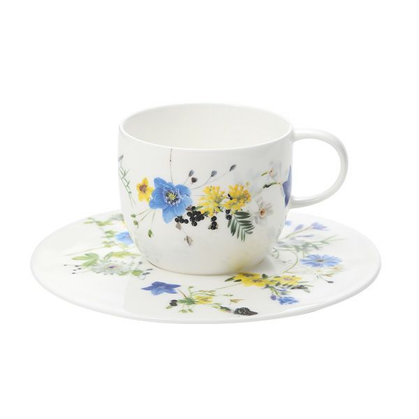 ローゼンタール アルプスの花／アルプスフラワー コーヒー カップ＆ソーサー 200ml