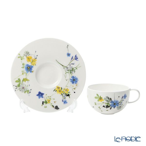 ローゼンタール アルプスの花／アルプスフラワー ティーカップ＆ソーサー 250ml