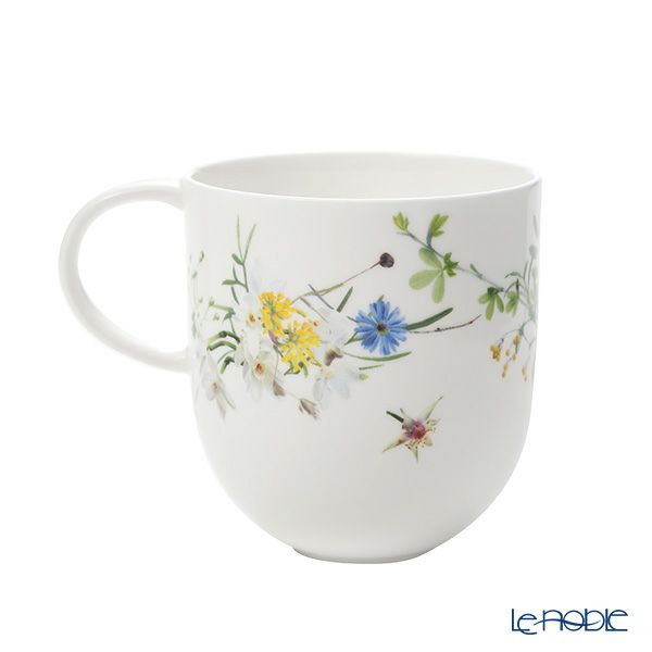 ローゼンタール アルプスの花／アルプスフラワー マグカップ 340ml