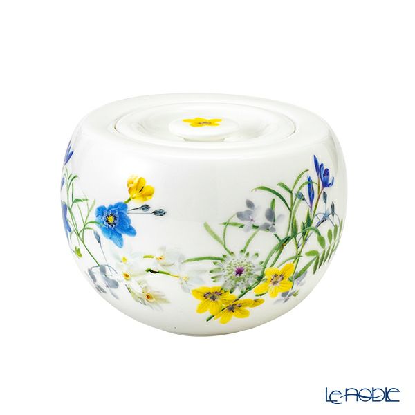 ローゼンタール アルプスの花／アルプスフラワー シュガーボウル 250ml