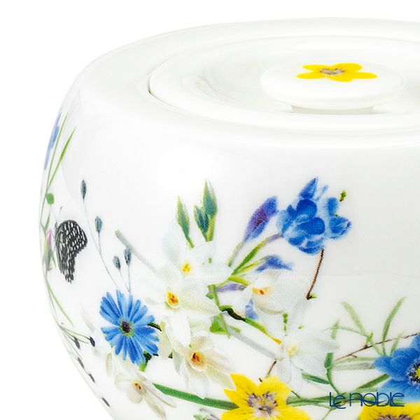 ローゼンタール アルプスの花／アルプスフラワー シュガーボウル 250ml