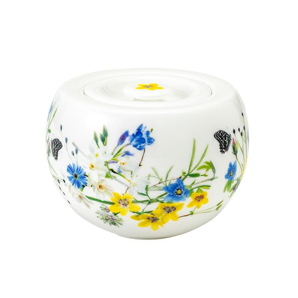 ローゼンタール アルプスの花／アルプスフラワー シュガーボウル 250ml