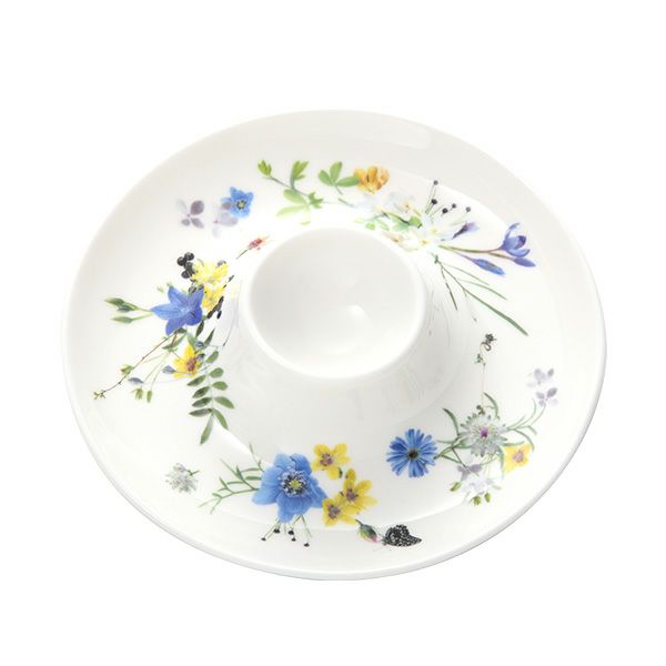 ローゼンタール アルプスの花／アルプスフラワー エッグカップ 13cm