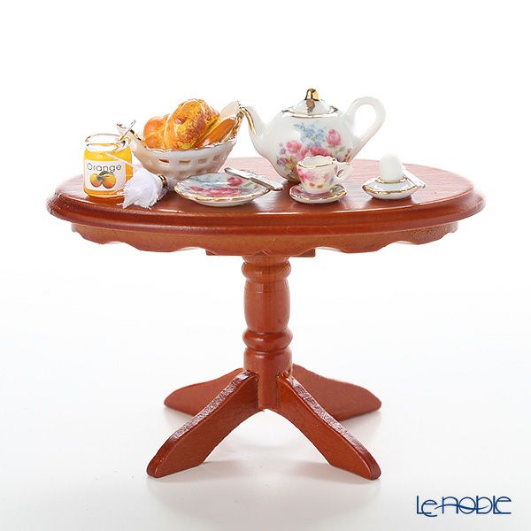 ロイター・ポーセリン ブレックファースト 001.821／3 ミニチュア テーブルセット